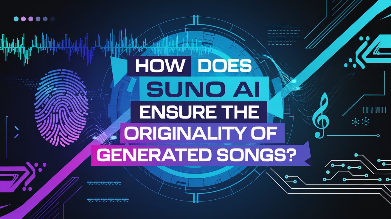 How does Suno AI ensure the originality of generated songs