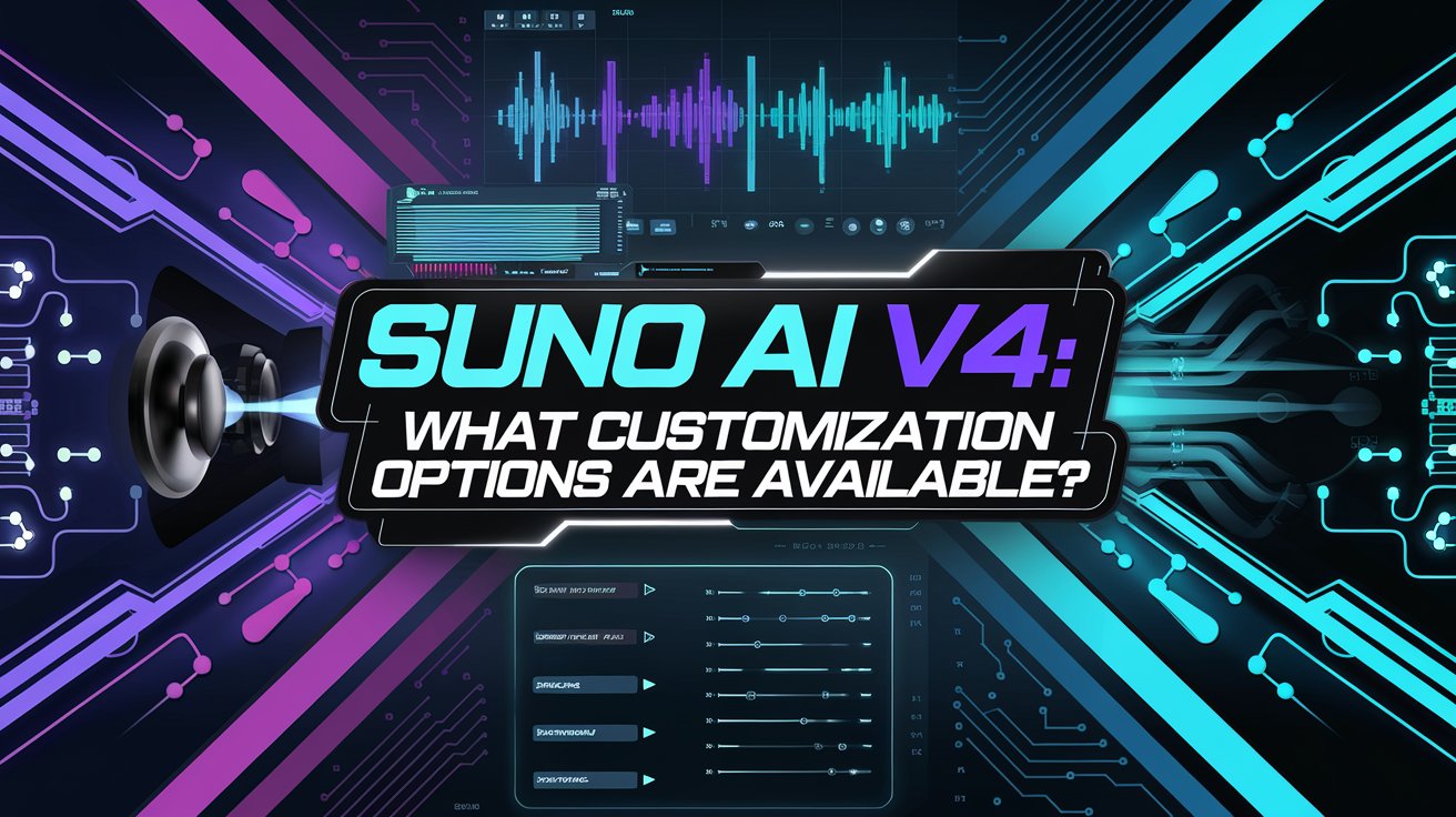 Suno AI V4 What customization options are available