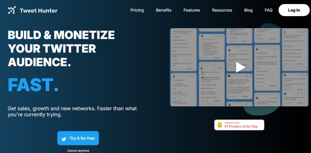Tweet Hunter AI
