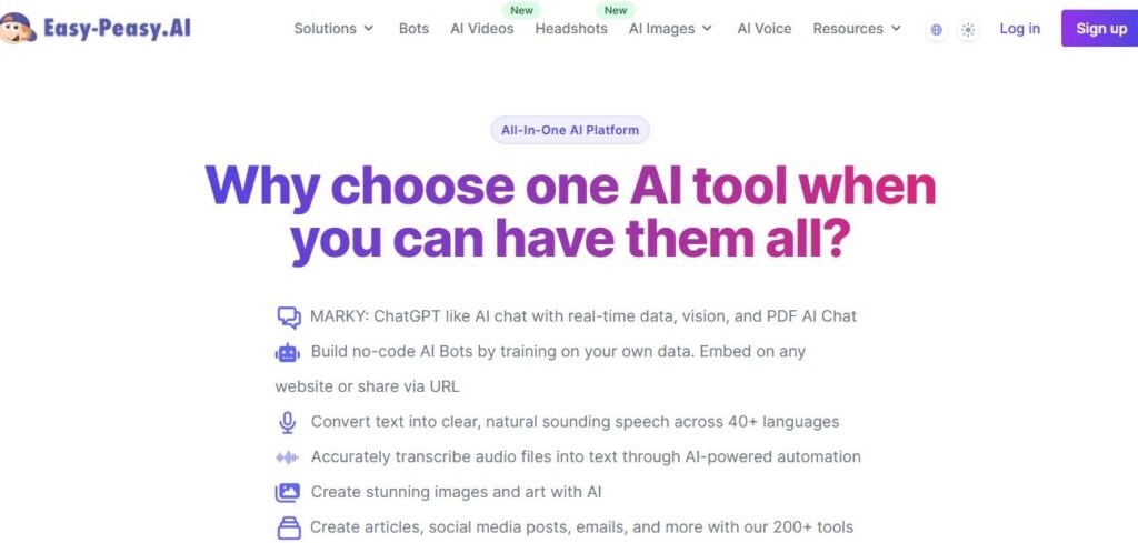 easy-peasy ai