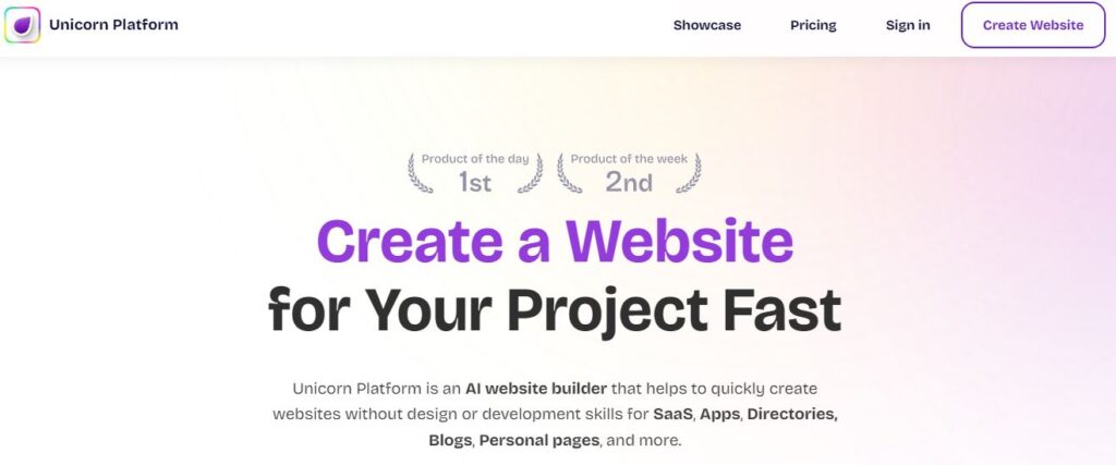 Unicorn Platform AI
