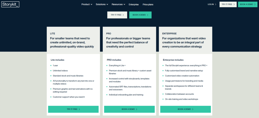 Storykit Pricing Storykit Pricing