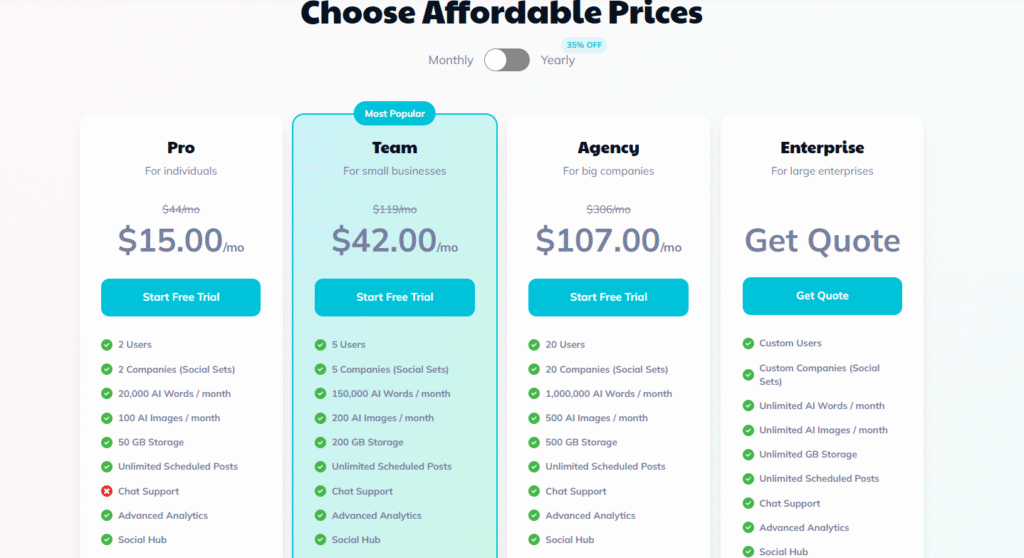 Followr Pricing Followr Pricing