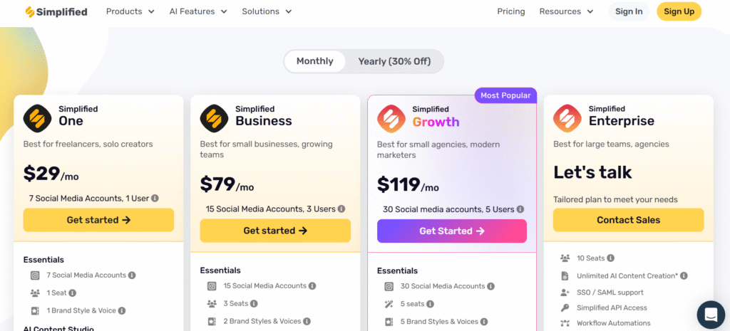 Simplified Pricing Simplified Pricing